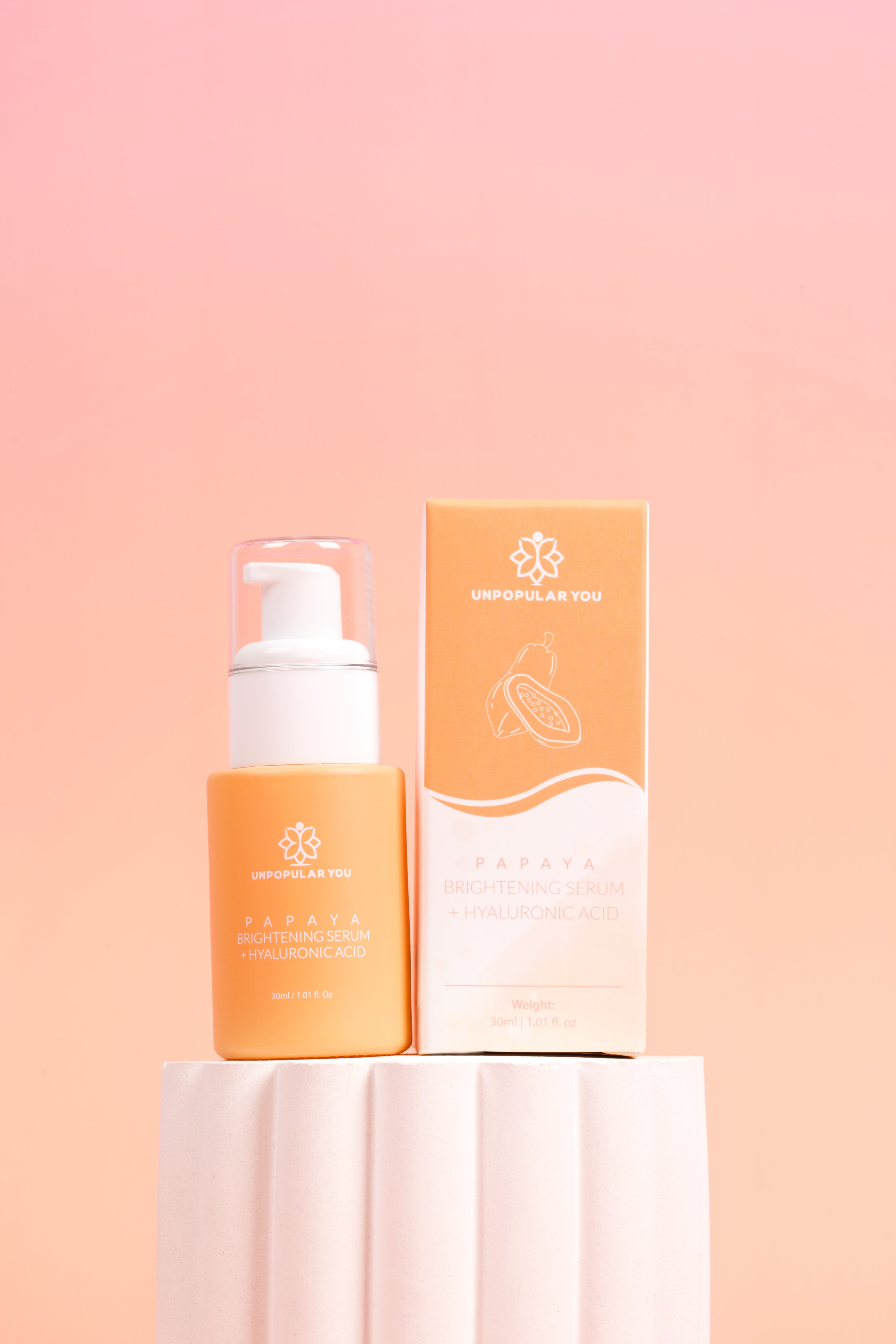 Unpopular You Papaya Brightening Serum with Hyaluronic Acid